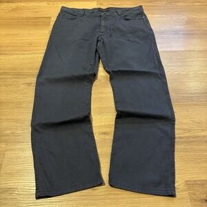 Ermenegildo Zegna 5-Pocket Stretch Cotton Pants Men's 36x30 Straight Navy Blue
